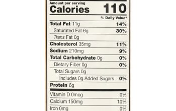 Shredded mexican cheese nutrition