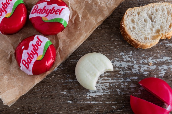 Babybel light cheese nutrition