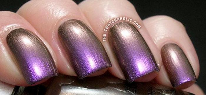 Metallic nail polish colors