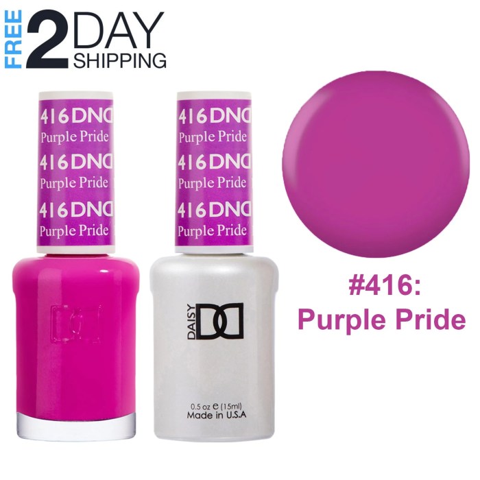 Dnd purple nail polish