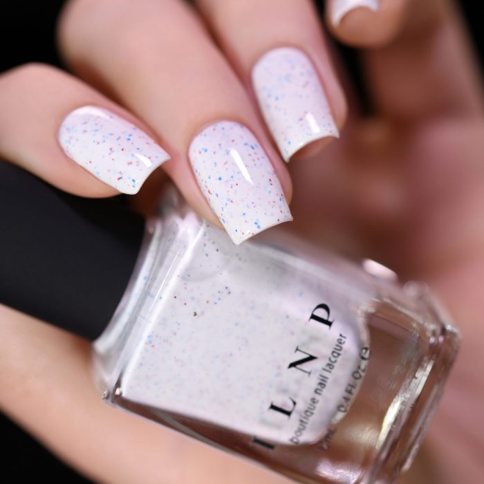 Creamy white nail polish