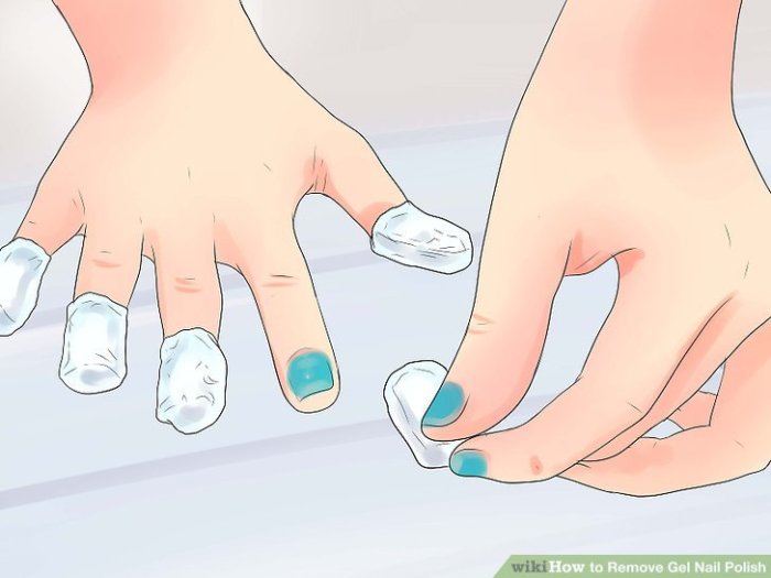 How to get gel polish off your nails