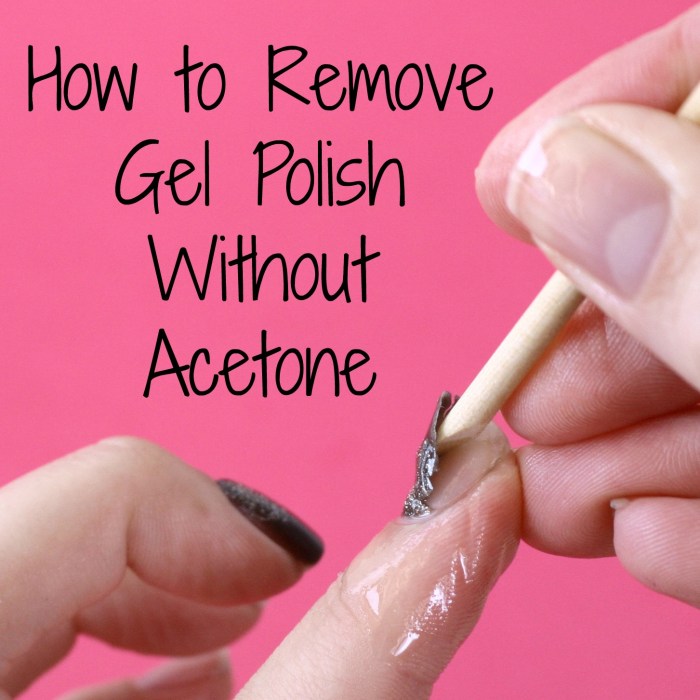 Nails acetone without removal remover tricks shellac removing varnish fake