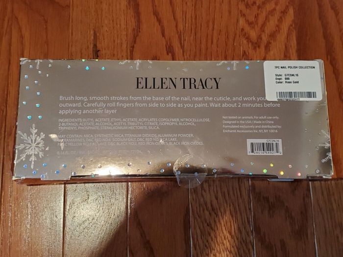 Ellen tracy nail polish